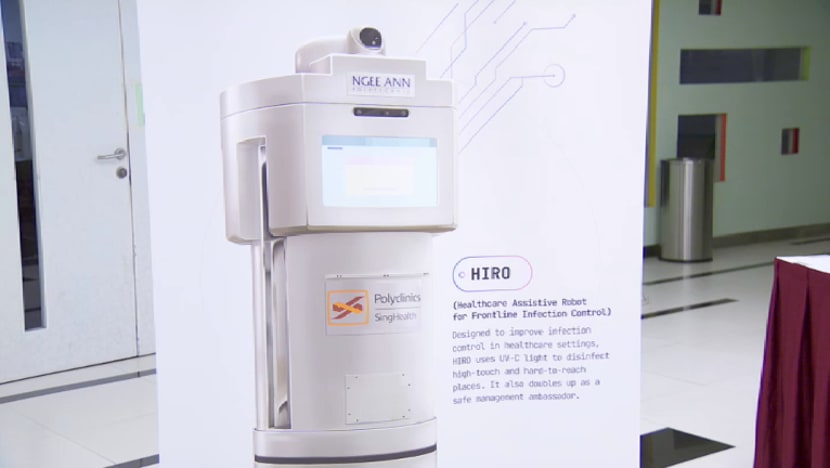 Poliklinik kendalian SingHealth guna robot ringankan beban jagaan kesihatan Poliklinik kendalian SingHealth guna robot ringankan beban jagaan kesihatan