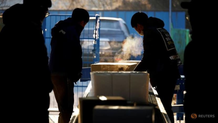 South Korean delivery workers say coronavirus boom means relentless toil South Korean delivery workers say coronavirus boom means relentless toil