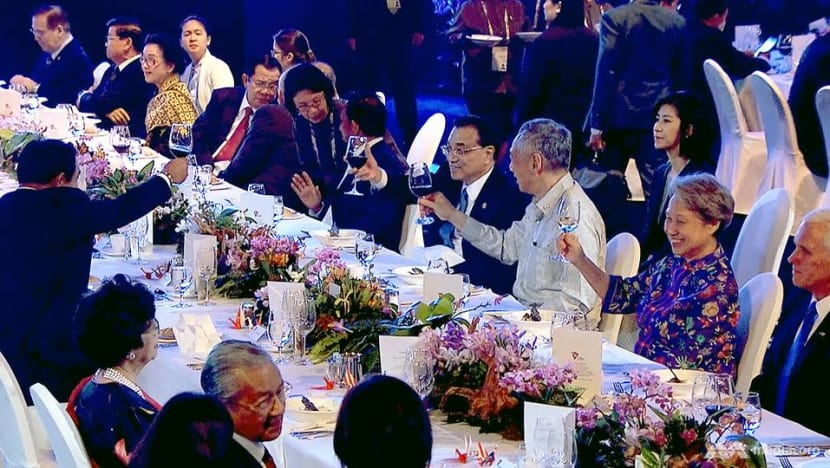 Local flavours on the menu at ASEAN Summit gala dinner in Singapore Local flavours on the menu at ASEAN Summit gala dinner in Singapore