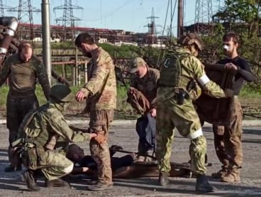 More than 250 Ukrainian troops surrender as Mariupol siege appears over