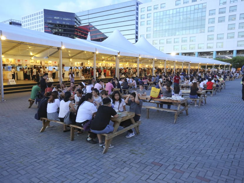 Open-air Food Jamboree at the World Street Food Congress 2017. Anthony Bourdain announced plans for an International Street Food Market in New York that will feature street hawkers from around the word, including S'pore. PHOTO: Tourism Promotions Board Philippines