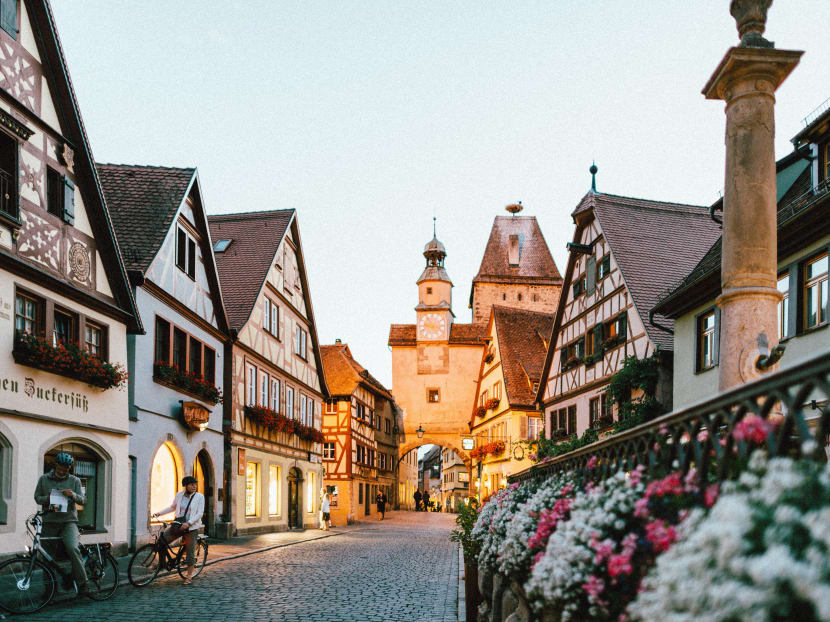 Rothenburg ob der Tauber, Germany. Rothenburg ob der Tauber, Germany.