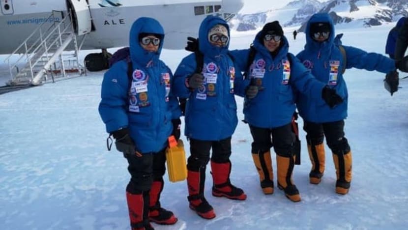 Pasukan Aweta M'sia tiba di Kutub Selatan