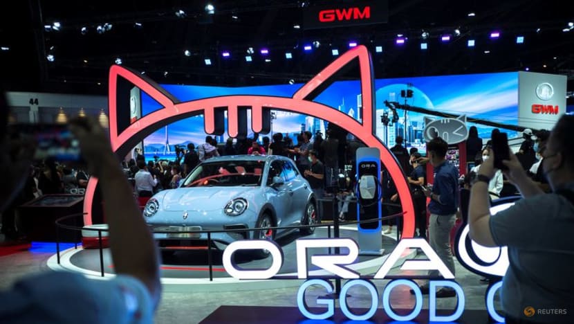 Thais turn to EVs at motor show as petrol prices soar Thais turn to EVs at motor show as petrol prices soar