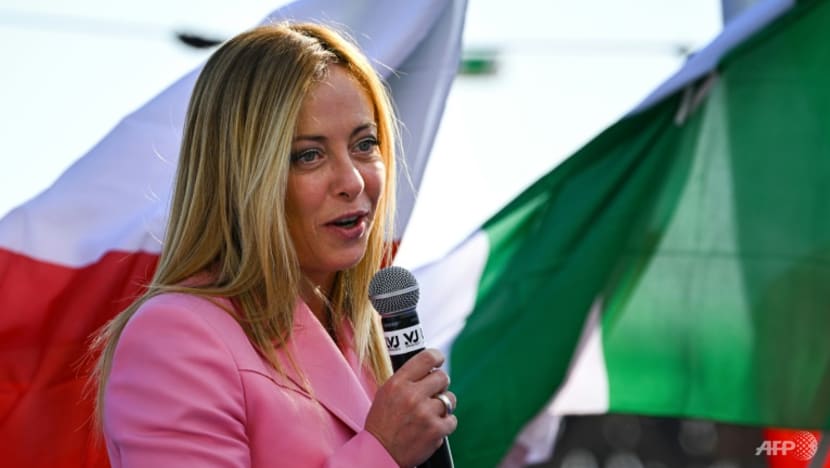 Giorgia Meloni's far-right triumphs in Italy vote Giorgia Meloni's far-right triumphs in Italy vote