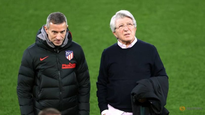 Football: If you don't like it buy your own club, says Atletico chief after European exit Football: If you don't like it buy your own club, says Atletico chief after European exit