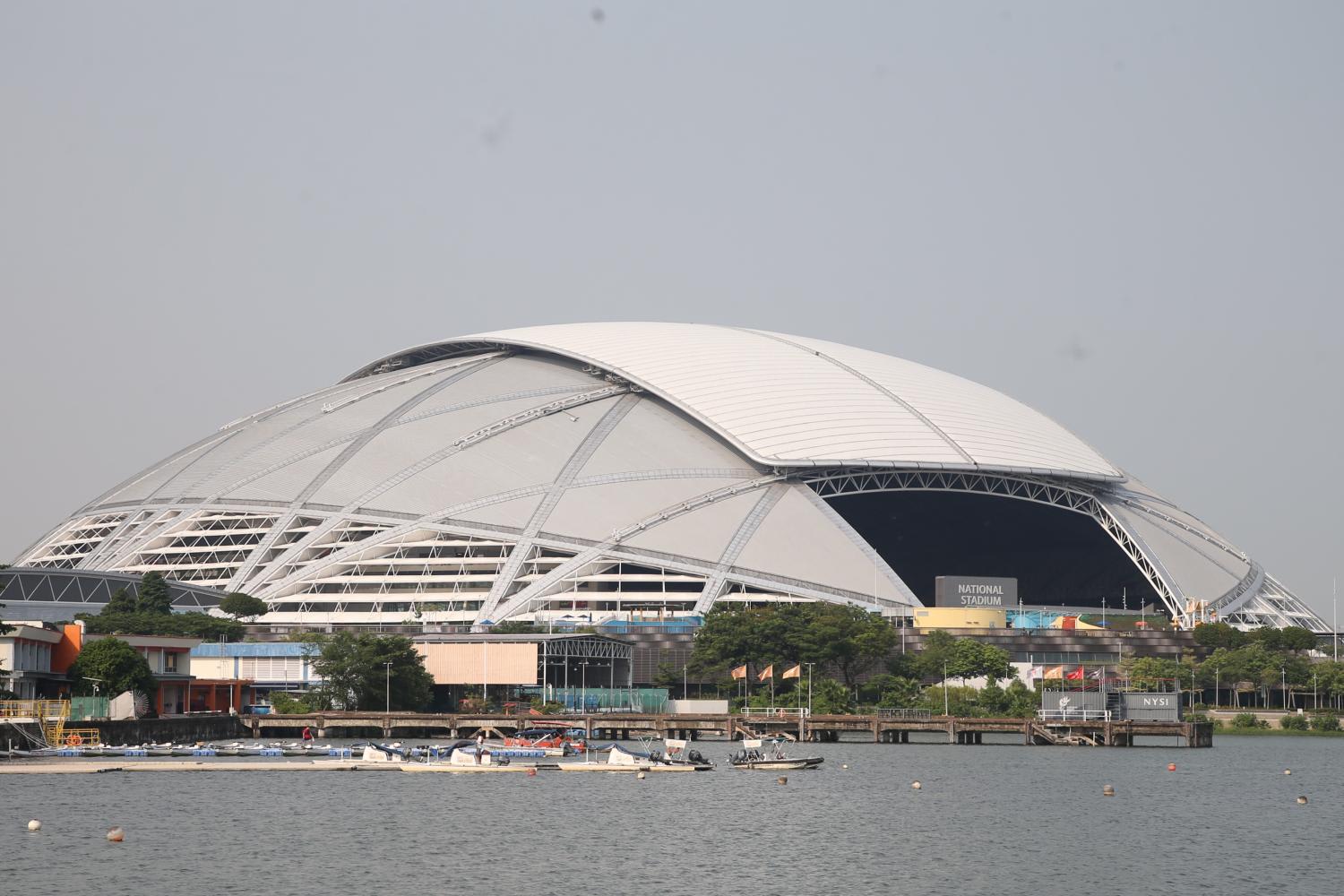 A view of the National Stadium in the Singapore Sports Hub. A view of the National Stadium in the Singapore Sports Hub.