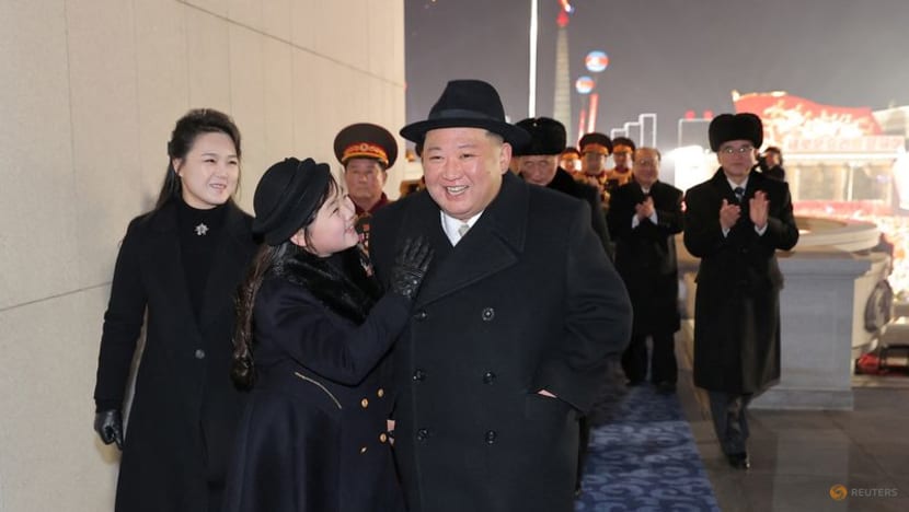 Commentary: Kim Jong Un’s tender moment with daughter at military parade speaks volumes of his succession plans