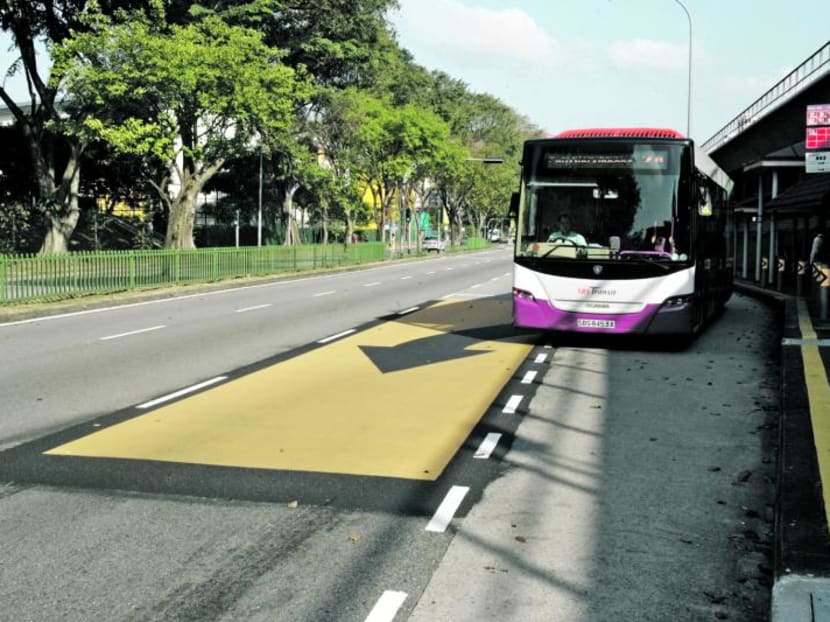 The Bus Priority Box scheme requires motorists to give way to buses exiting bus stops. Photo: TODAY