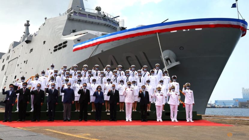 Taiwan inducts new amphibious ship in push to bolster indigenous defence industry Taiwan inducts new amphibious ship in push to bolster indigenous defence industry