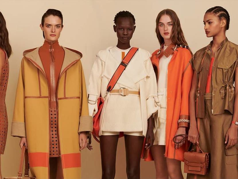 Sailor-meets-saddler at Hermes’ Spring/Summer 2019 show Sailor-meets-saddler at Hermes’ Spring/Summer 2019 show