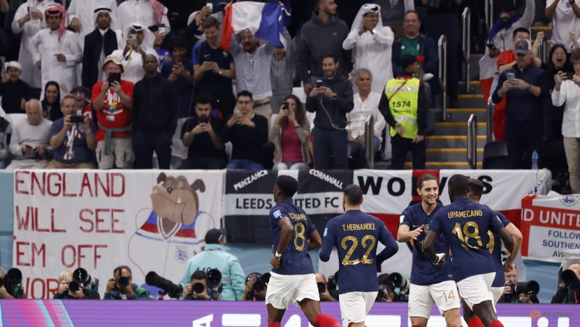 Giroud and Tchouameni send France past England into semi-finals