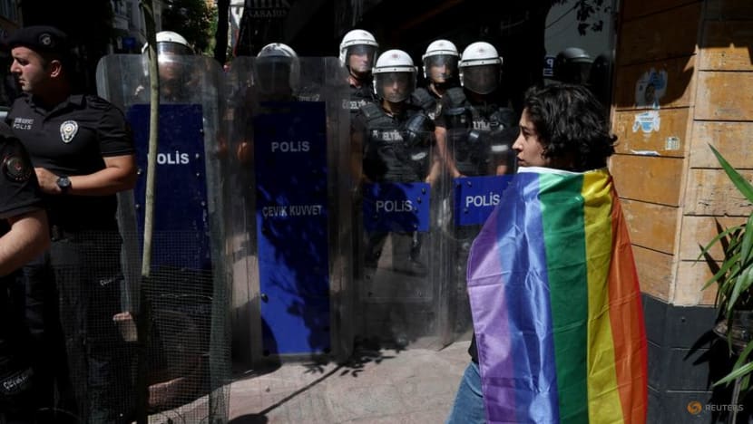 Turkish police prevent Istanbul Pride from going ahead Turkish police prevent Istanbul Pride from going ahead
