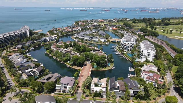 涉28亿元洗钱案有地住宅 皆位于圣淘沙升涛湾 