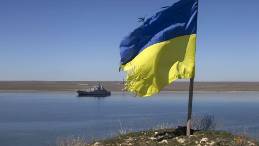Ukraine says it hit warship that Russia took from it in 2014 with a missile