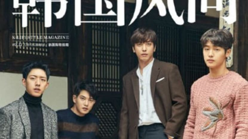 CNBLUE Graces Cover of ′K-Lifestyle Magazine′