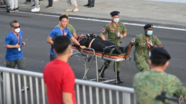 武装部队对红狮跳伞表演展开全面检讨