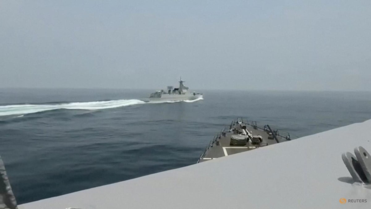 Angkatan Laut AS Menunjukkan ‘Interaksi Tidak Aman’ Kapal Perang Tiongkok di Dekat Taiwan