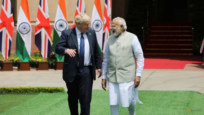 Britain's Boris Johnson to offer India help building its own fighter jets Britain's Boris Johnson to offer India help building its own fighter jets