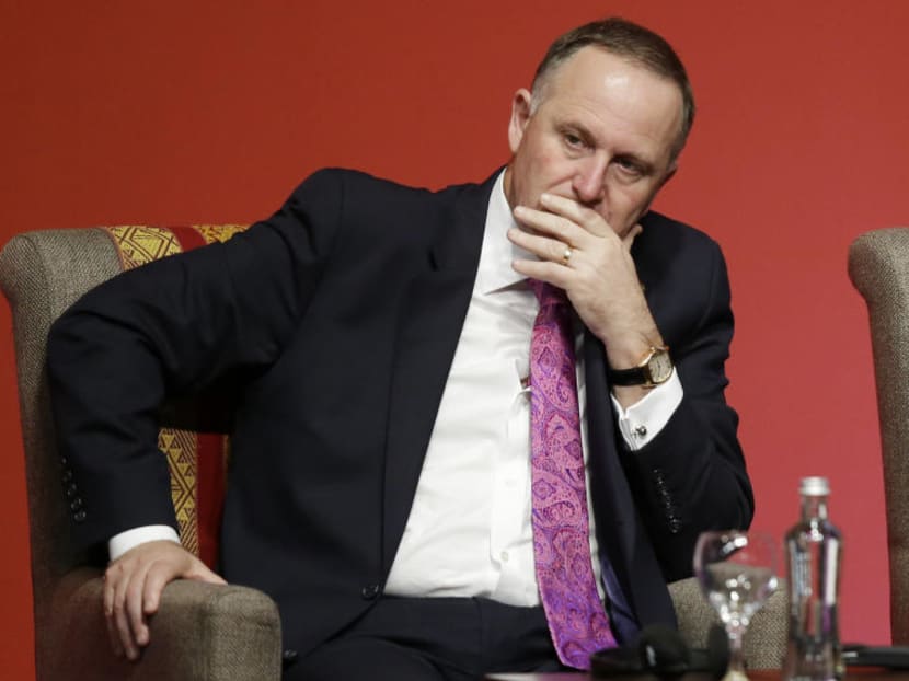 Outgoing New Zealand Prime Minister John Key (above) announced his resignation unexpectedly on Monday and Finance Minister Bill English is the leading candidate to succeed him. Photo: AP