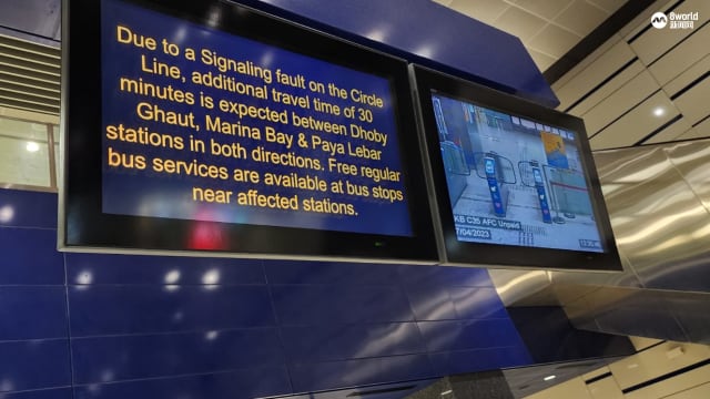 地铁环线服务恢复正常 SMRT为延误道歉