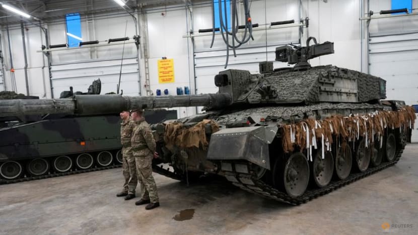 NATO allies pledge more arms for Ukraine, Germany holds out on tanks NATO allies pledge more arms for Ukraine, Germany holds out on tanks