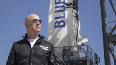 Amazon Founder Jeff Bezos Flying To Space Next Month On First Human Flight Launched By His Space Company, Blue Origin