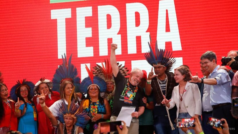 Brazil's Lula promises indigenous tribes he will reverse Bolsonaro measures Brazil's Lula promises indigenous tribes he will reverse Bolsonaro measures