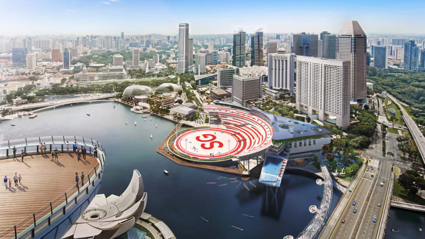 NDP 2022 to be held at The Float @ Marina Bay as redevelopment of platform pushed back by a year NDP 2022 to be held at The Float @ Marina Bay as redevelopment of platform pushed back by a year