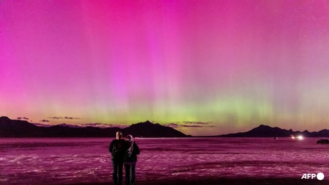 Second night of auroras seen amid 'extreme' solar storm