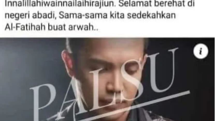 Ezad Lazim kecewa wujud khabar angin beliau meninggal dunia Ezad Lazim kecewa wujud khabar angin beliau meninggal dunia