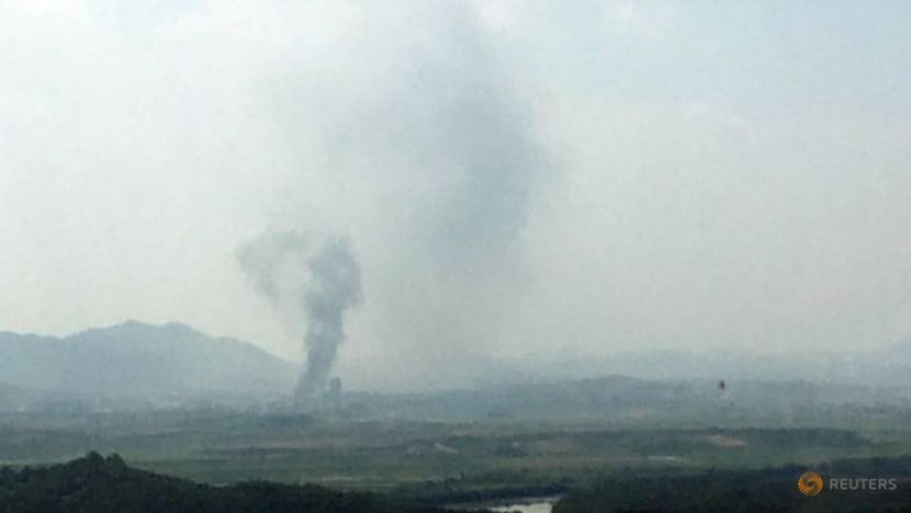 North Korea blows up liaison office with South in Kaesong