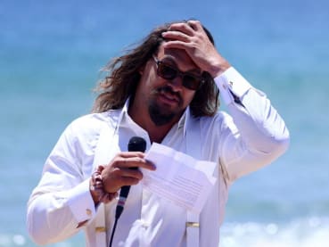 On and off screen, Aquaman's Jason Momoa fights for world's oceans