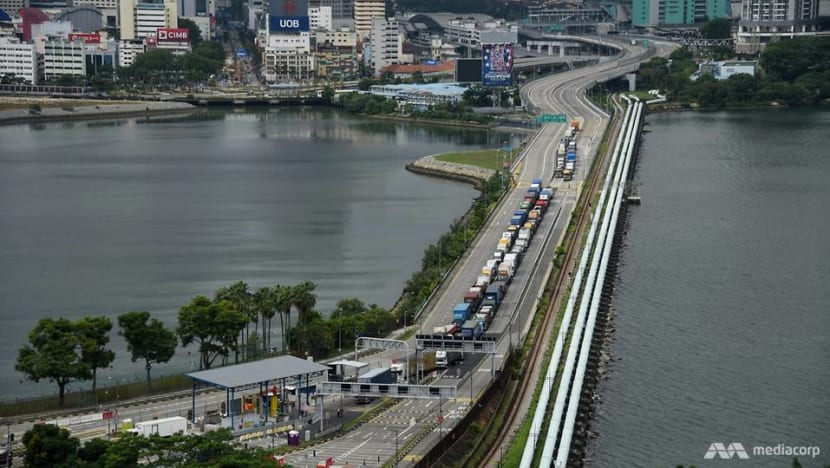 Some Malaysia cargo drivers run into delays at Singapore checkpoints on 1st day of mandatory COVID-19 tests Some Malaysia cargo drivers run into delays at Singapore checkpoints on 1st day of mandatory COVID-19 tests