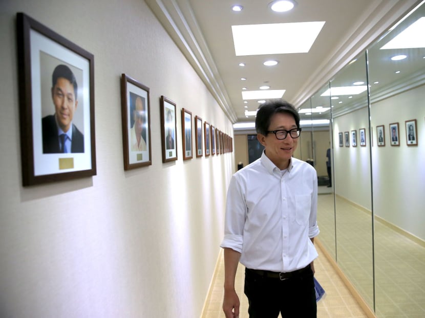 Manpower Minister Lim Swee Say arriving at a media session on June 2, 2015. TODAY file photo