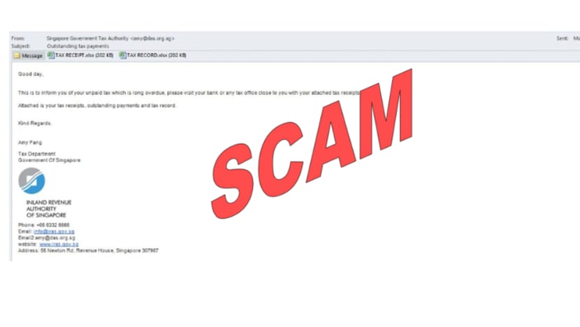 Jangan buka, jawab emel notis cukai belum dibayar kononnya dari IRAS Jangan buka, jawab emel notis cukai belum dibayar kononnya dari IRAS