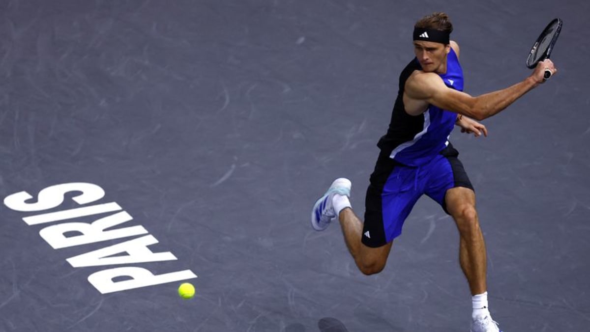 Tsitsipas' hopes of making ATP Finals over after loss to Zverev in Paris