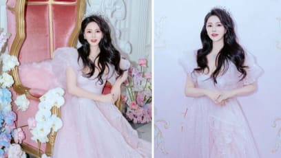 "Trying Too Hard To Look Young": Annie Yi Shamed For Dressing Like A Princess For Her 56th Birthday