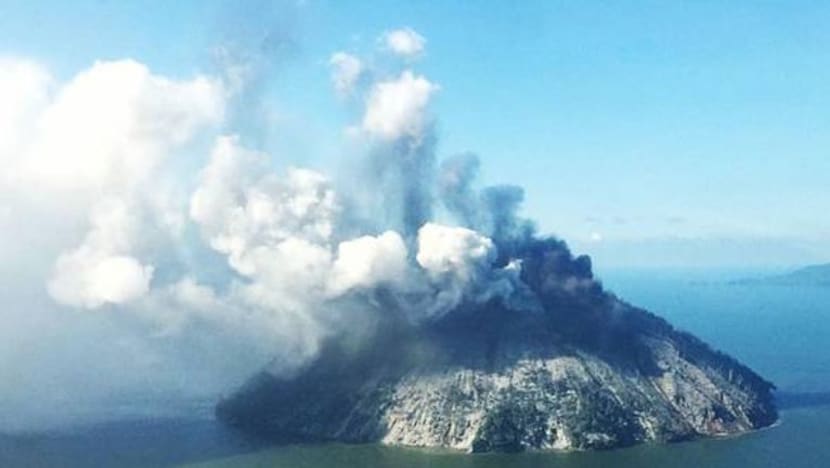 Amaran gunung berapi di Papua New Guinea