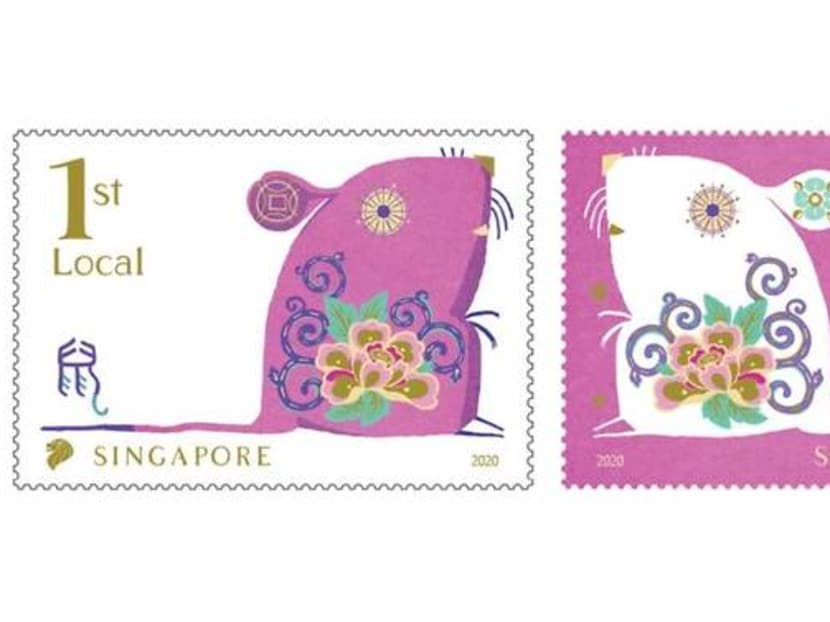 The Year of the Rat stamps will be available from Jan 8.
