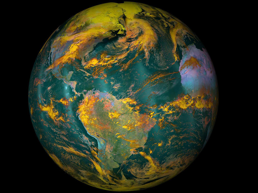 Image of planet Earth released on April 22. Photo: NOAA/NASA via AFP
