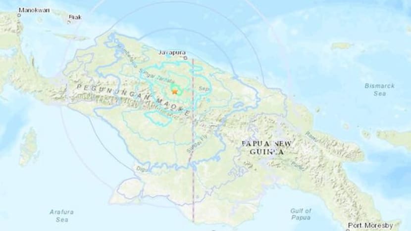 USGS: Gempa landa kawasan Jayapura, Indonesia