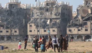US VP Harris calls for restraint as Israel strikes southern Gaza