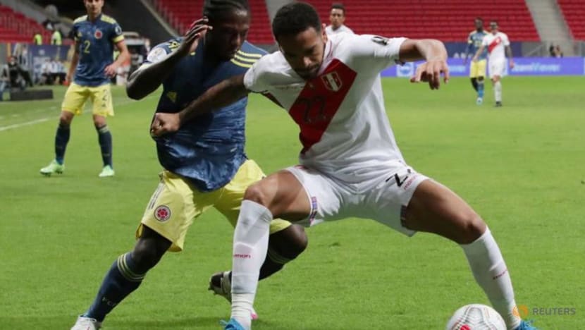 Soccer-Sensational Diaz winner gives Colombia third place in Copa Soccer-Sensational Diaz winner gives Colombia third place in Copa