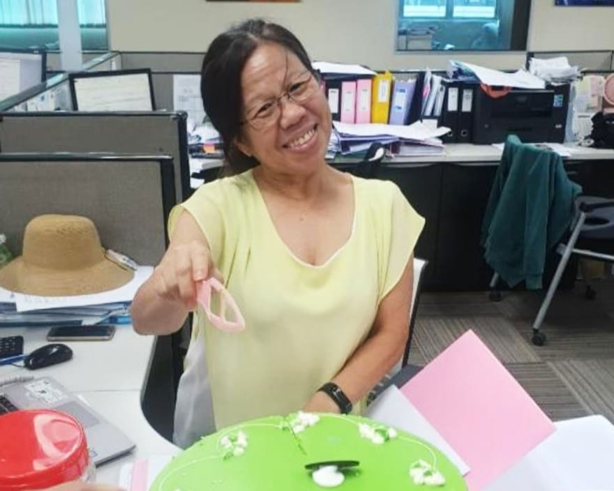 Quantity surveyor Catherine Pak. Quantity surveyor Catherine Pak.