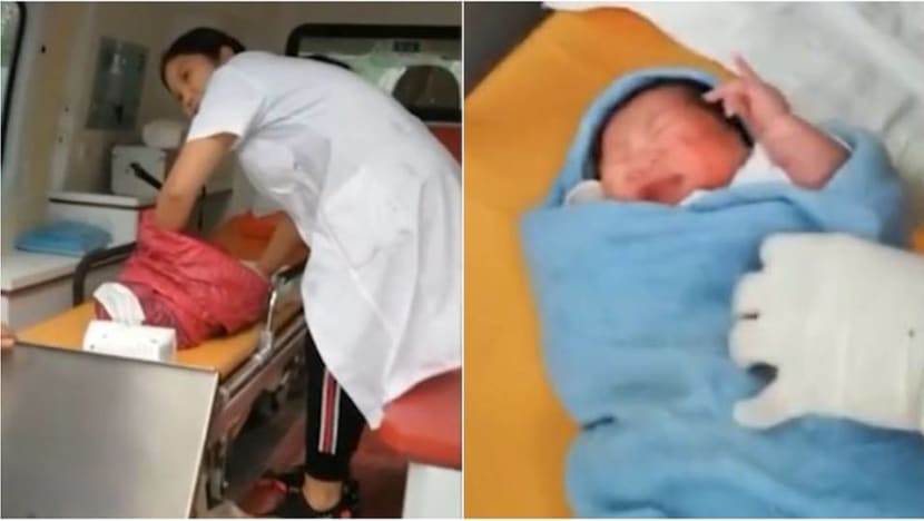 Baby girl survives after being thrown off cliff by dad in China Baby girl survives after being thrown off cliff by dad in China