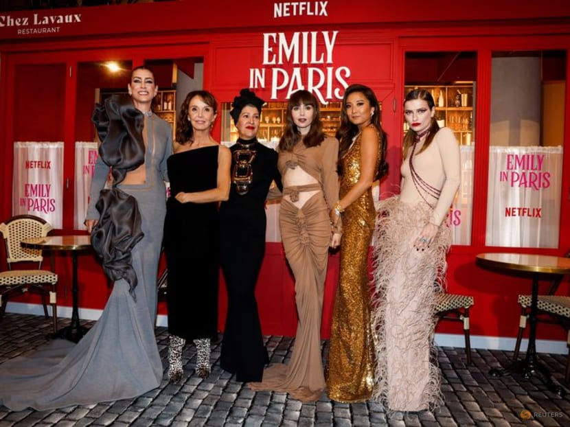 Netflix hit Emily In Paris draws cast to French capital for global premiere Netflix hit Emily In Paris draws cast to French capital for global premiere