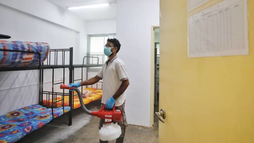 Cleanliness and sanitation at 4 isolated foreign worker dormitories 'vastly improved': MOM Cleanliness and sanitation at 4 isolated foreign worker dormitories 'vastly improved': MOM