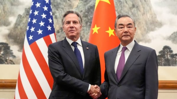 'Negative' factors building in US-China ties, foreign minister Wang tells Blinken  