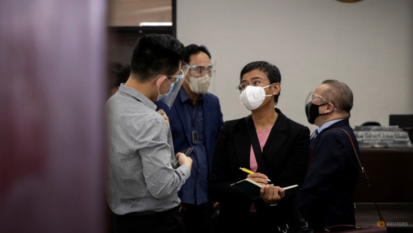 Philippine court dismisses libel case against journalist Maria Ressa Philippine court dismisses libel case against journalist Maria Ressa